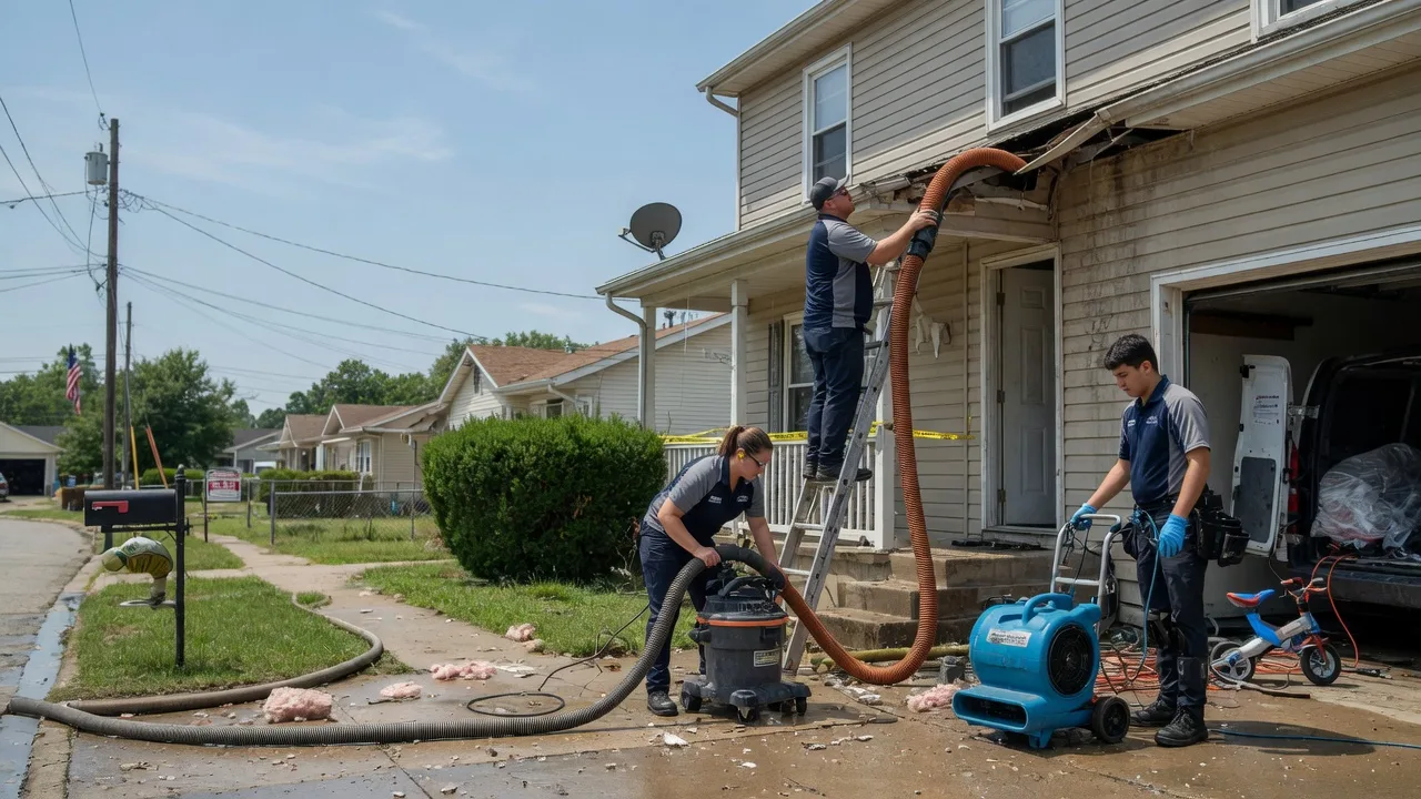 Water Damage Restoration in Overpeck, OH near me